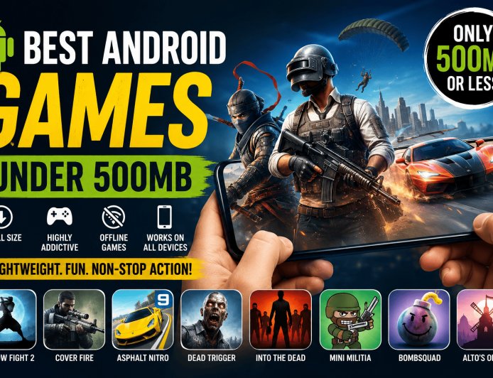 Best Android Games Under 500MB July 2026 | Top 500MB Game Downloads